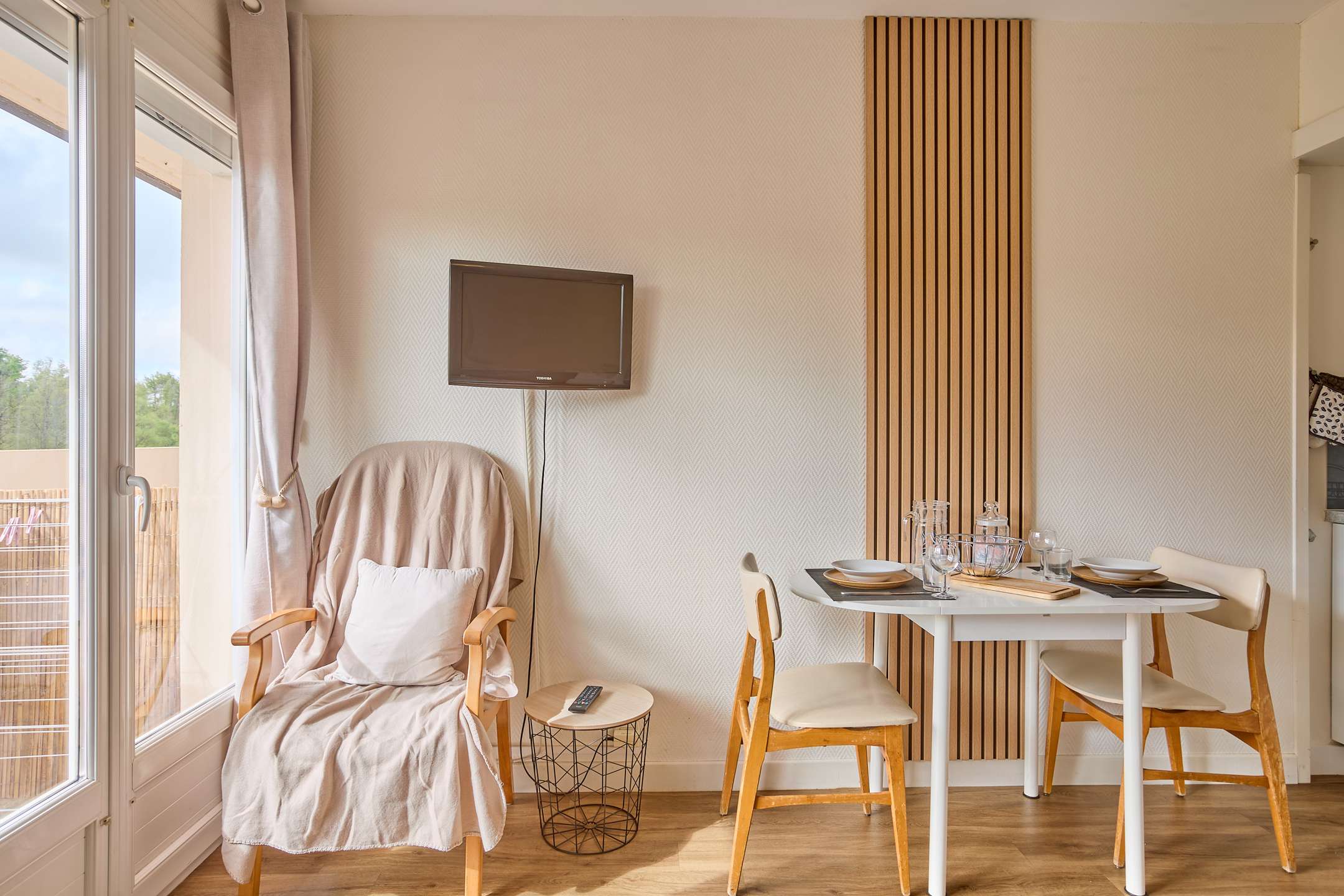 Studio confortable et climatisé, idéal pour 2 personnes Photo du bien 11