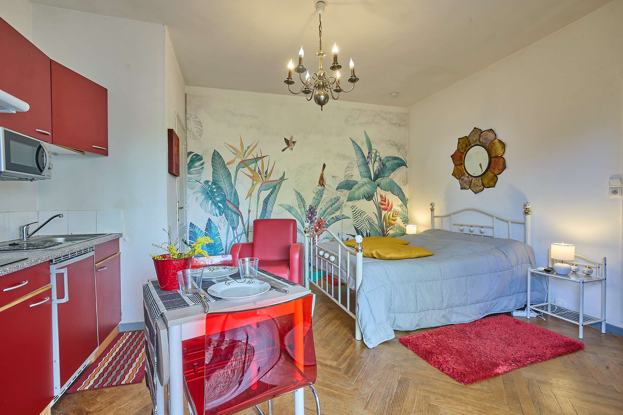 Studio climatisé 2 personnes avec jardin-wifi-Lave linge Photo du bien 10