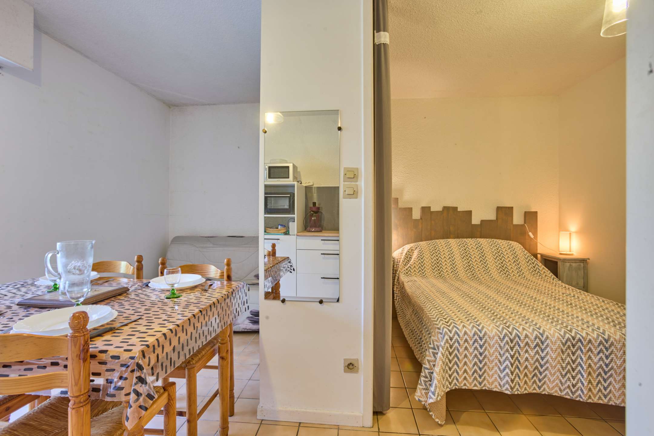 Appartement T1 bis 2 personnes Résidence Les Lotus II Bâtiment D Photo du bien 5