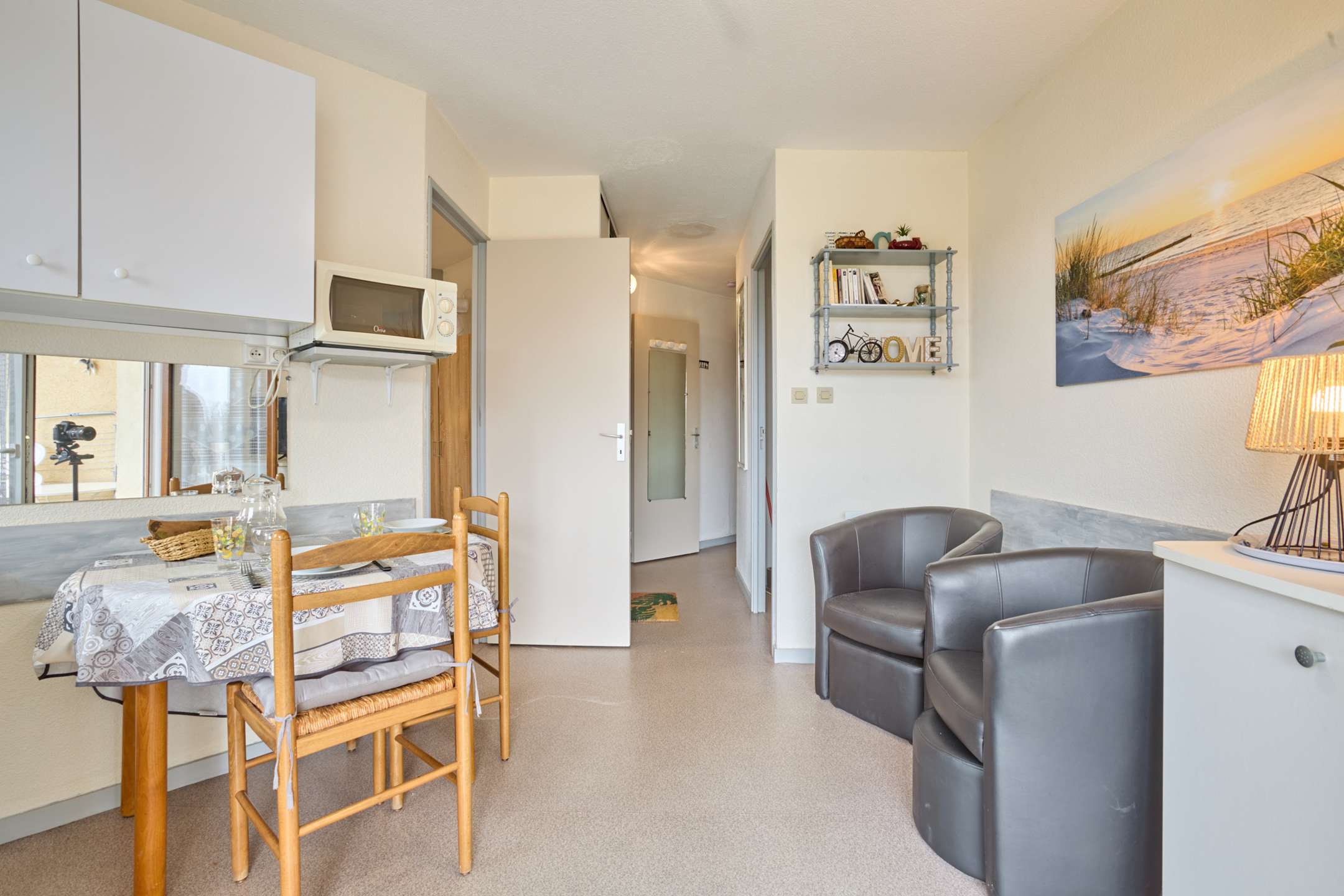 T2 tout confort 2 pers  Résidence Les Bains-WIFI-Parking Photo du bien 11